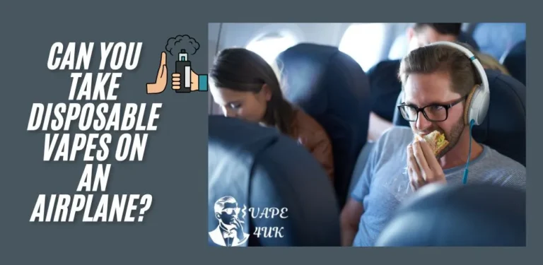 Can You Take Disposable Vapes on an Airplane? 